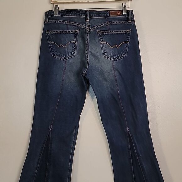 Adriano Goldschmied The Fringe Flare Bell Bottom Vintage Jeans. - Picture 6 of 14